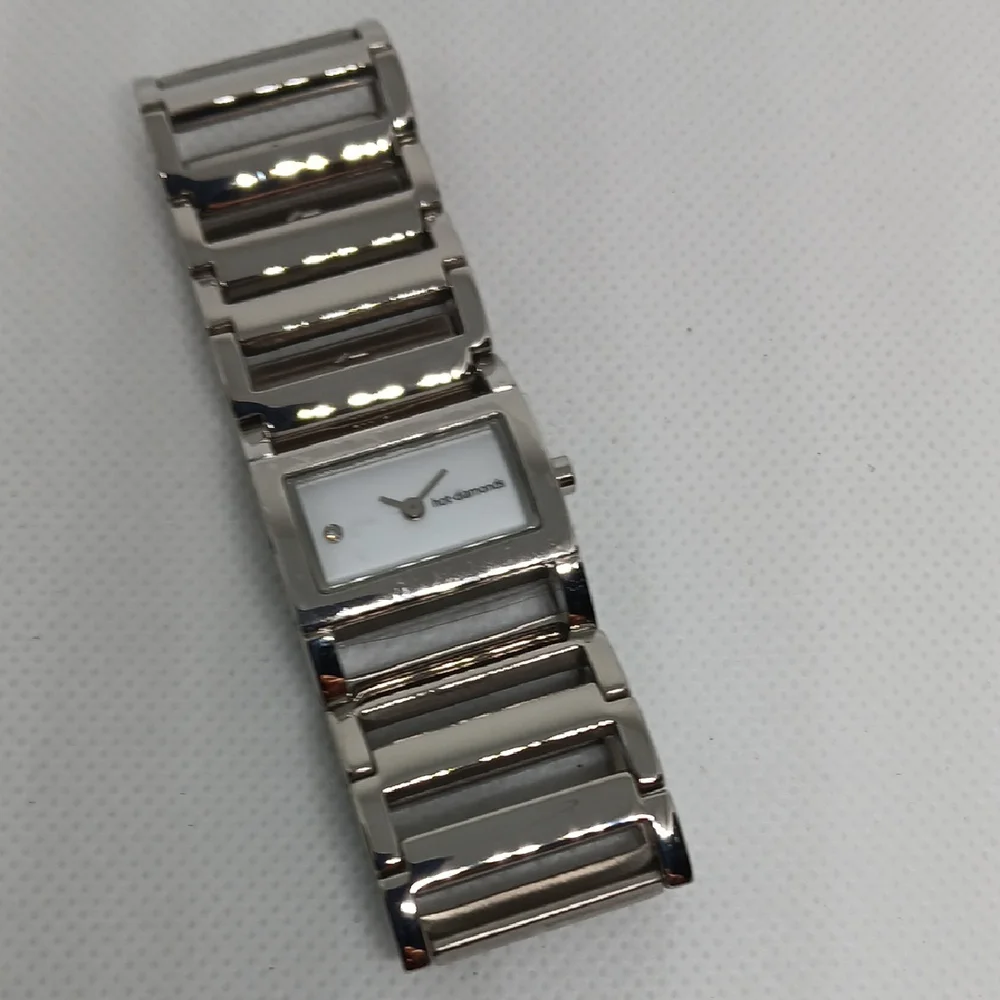 Diamond Supply Co. Metallic Silver Smartwatch